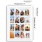 Americanflat 18x26 Collage Picture Frame - Use as Sixteen 4x6 Picture Frame Openings or One 18x26 Photo Frame Made of Engineered Wood with Polished Plexiglass